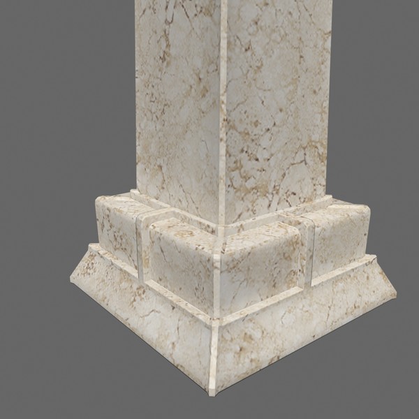 3d model freestyle pillar - Pillar 13 by Tschirner
